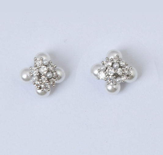 Icy Cube Ear Studs