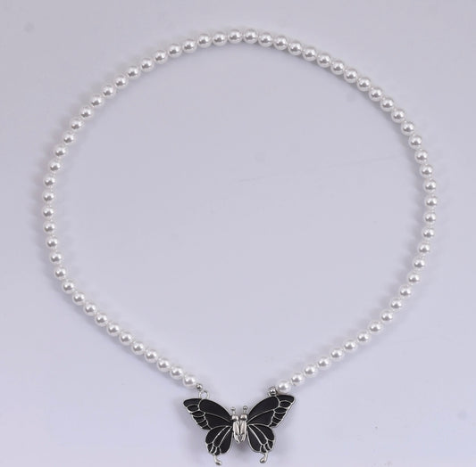 Butterfly fly away necklace